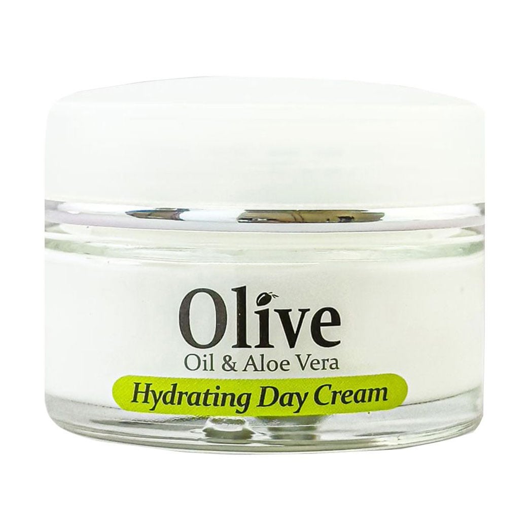 Денний зволожувальний крем для обличчя Madis HerbOlive Hydrating Day Cream з оливковою олією та алое вера, 50 мл